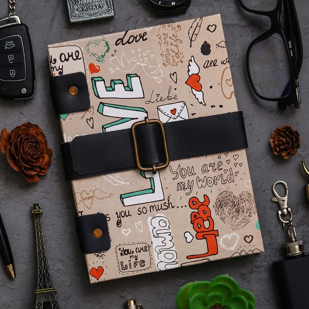 Handcrafted Unruled Journal FI